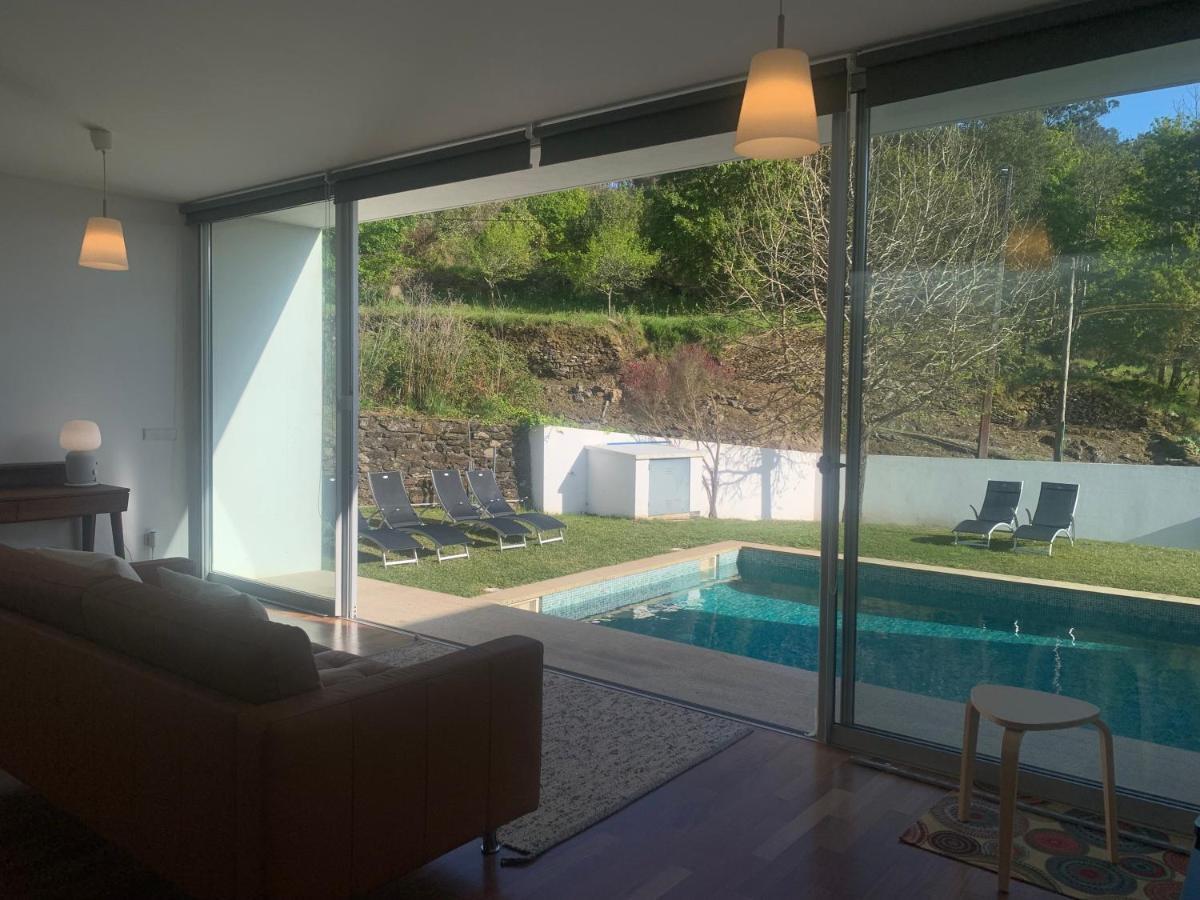 Villa Do Val Seixas - Piscina Privada Exterior foto